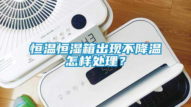 恒溫恒濕箱出現(xiàn)不降溫怎樣處理？