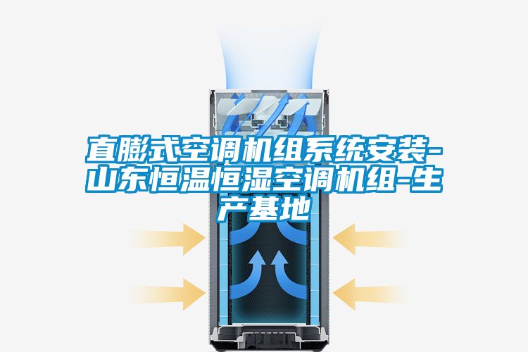 直膨式空調(diào)機(jī)組系統(tǒng)安裝-山東恒溫恒濕空調(diào)機(jī)組-生產(chǎn)基地