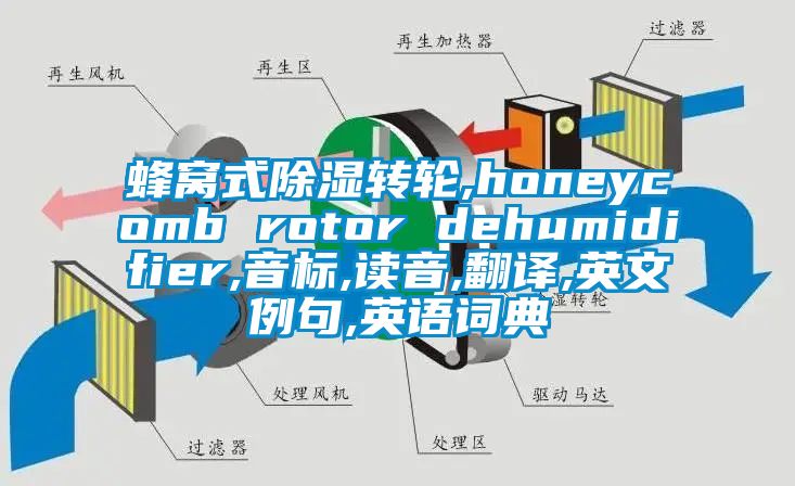 蜂窩式除濕轉(zhuǎn)輪,honeycomb rotor dehumidifier,音標(biāo),讀音,翻譯,英文例句,英語(yǔ)詞典