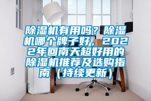 除濕機有用嗎？除濕機哪個牌子好，2022年回南天超好用的除濕機推薦及選購指南（持續更新）